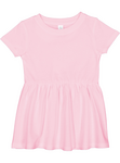 Rabbit Skins RS5330 Infant Fine Jersey Dress Front Thumbnail