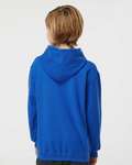 tultex 320y youth hooded sweatshirt Back Thumbnail