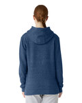 lane seven ls11001 unisex nantucket hooded sweatshirt Back Thumbnail