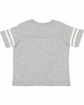 rabbit skins 3037 toddler football fine jersey tee Back Thumbnail