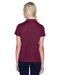 Harriton M353W Women's Double Mesh Polo Back Thumbnail