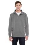 comfort colors 1580 ring spun 1/4-zip sweatshirt Front Thumbnail