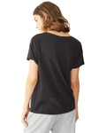 alternative 04861c1 ladies' rocker garment-dyed distressed t-shirt Back Thumbnail