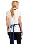 port authority a703 easy care full-length apron with stain release Back Thumbnail