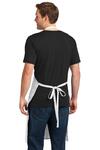 port authority a700 easy care extra long bib apron with stain release Back Thumbnail