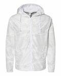 Independent Trading Co. EXP54LWZ Unisex Lightweight Windbreaker Full-Zip Jacket Front Thumbnail