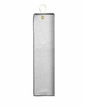 pro towels mw26tg microfiber waffle golf towel with tri-fold grommet Front Thumbnail