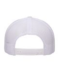 Yupoong 6506 Adult 5-Panel Retro Trucker Cap Back Thumbnail