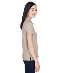 harriton m280w ladies' 5 oz. blend-tek™ polo Side Thumbnail