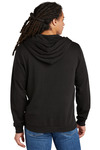 district dt1302 perfect tri ® fleece full-zip hoodie Back Thumbnail