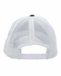 Pacific Headwear V67 Vintage Trucker Snapback Cap Back Thumbnail