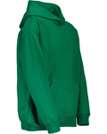 LAT 2296 Youth Fleece Hoodie Sweatshirt Side Thumbnail
