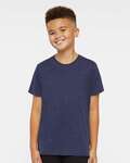 LAT 6101 Youth Fine Jersey T Shirt Front Thumbnail