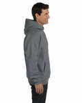 Hanes F170 Adult 9.7 oz. Ultimate Cotton® 90/10 Pullover Hooded Sweatshirt Side Thumbnail