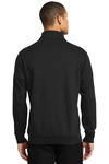 CornerStone CS626 1/2-Zip Job Shirt Back Thumbnail