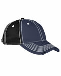 adams rm102 adult distressed rambler cap Front Thumbnail