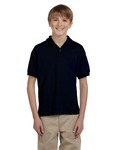 Gildan G880B Youth 6 oz., 50/50 Jersey Polo Front Thumbnail