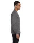 Hanes 5186 Adult Long-Sleeve Beefy-T® Side Thumbnail