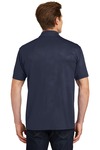 sport-tek st630 embossed posicharge ® tough polo ® Back Thumbnail