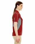extreme 75110 ladies' eperformance™ parallel snag protection polo with piping Side Thumbnail