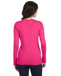 anvil 399 ladies' featherweight long-sleeve scoop t-shirt Back Thumbnail