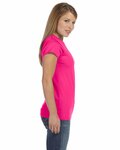 Gildan G640L Ladies' Softstyle® Fitted T-Shirt Side Thumbnail