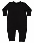 Rabbit Skins 4447 Infant Fleece One-Piece Bodysuit Front Thumbnail