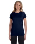 LAT 3616 Ladies Fitted Fine Jersey Tee Front Thumbnail