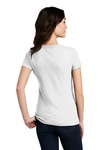 District DM108L Women's Perfect Blend ® CVC Tee Back Thumbnail