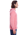 threadfast apparel 302z unisex triblend full-zip light hoodie Side Thumbnail