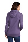 Port & Company LPC78H Ladies Core Fleece Pullover Hooded Sweatshirt Back Thumbnail