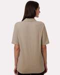 Harriton M105W Women's Maverick CVC Pique Polo Back Thumbnail