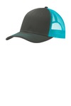 Port Authority C112 Snapback Trucker Cap Front Thumbnail