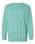 LAT 6935 Unisex Vintage Wash Crew Front Thumbnail