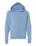 independent trading co. prm15ysb youth special blend raglan hooded sweatshirt Front Thumbnail