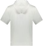 Augusta Sportswear 6871 Wicking Fleece Short Sleeve Hoodie Back Thumbnail