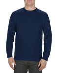 alstyle al1304 adult 6.0 oz., 100% cotton long-sleeve t-shirt Front Thumbnail