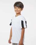Alleson Athletic 2976 Striker Youth Placket Side Thumbnail