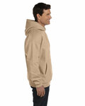 Hanes F170 Adult 9.7 oz. Ultimate Cotton® 90/10 Pullover Hooded Sweatshirt Side Thumbnail