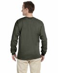 Gildan G240 100% Cotton Long Sleeve T-Shirt Back Thumbnail