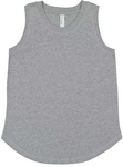 LAT 2692 Youth Girls Jersey Tank Top Front Thumbnail