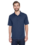 UltraClub 8210 Men's Cool & Dry Mesh Piqué Polo Front Thumbnail