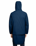 Team 365 TT87 Zone HydroSport™ Storm Flap Jacket Back Thumbnail