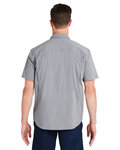 HUK H150183 Men's Creekbed Short Sleeve Shirt Back Thumbnail