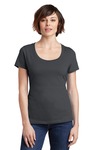 district dm106l women's perfect weight ® scoop tee Front Thumbnail