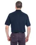 ultraclub 8535t tall classic pique polo Back Thumbnail