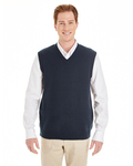 harriton m415 men's pilbloc™ v-neck sweater vest Side Thumbnail