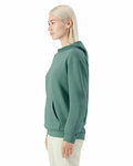 american apparel rf498 unisex reflex fleece pullover hooded sweatshirt Side Thumbnail