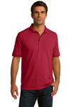 port & company kp55t tall core blend jersey knit polo Front Thumbnail