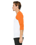 Bella + Canvas 3200 Unisex 3/4-Sleeve Baseball T-Shirt Side Thumbnail
